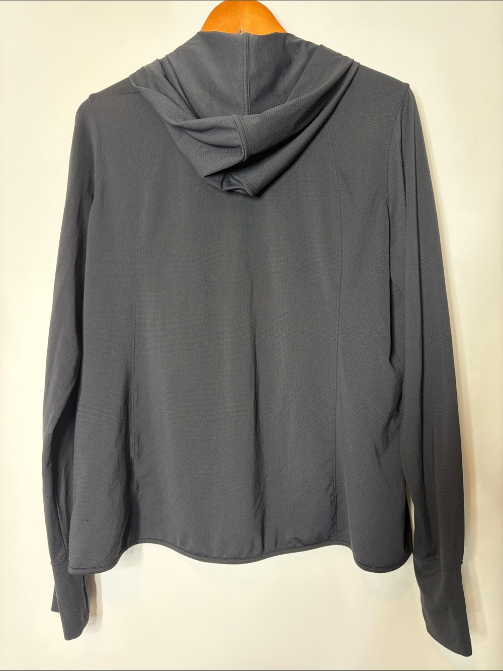 Uniqulo Ultra Stretch AIRism UV Protection Full-Zip Hoodie black size XL - Picture 5 of 6